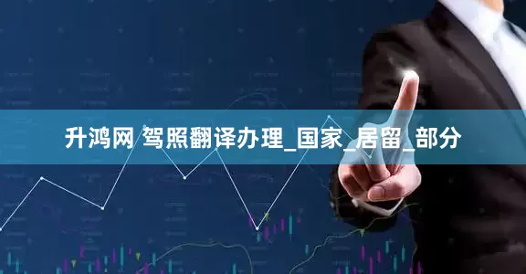 升鸿网 驾照翻译办理_国家_居留_部分