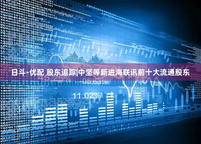 日斗-优配 股东追踪|中坚等新进海联讯前十大流通股东